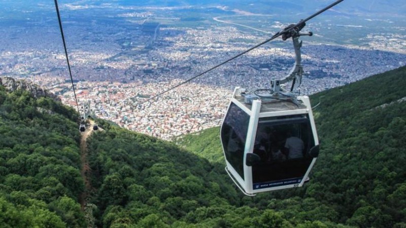 a picture of Best Service Tour Package for Green Bursa Tour showing attractive Cable Car